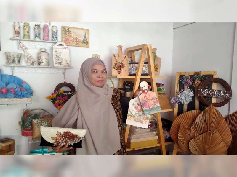 Dampak Pandemi COVID-19, Perempuan Bojonegoro Ini Buka Pelatihan Handycraft untuk Anak