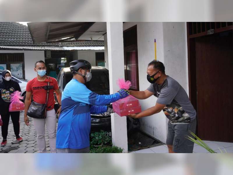 Kunjungi Asrama Polisi, Kapolres Bojonegoro Imbau Anggota Patuhi Protokol Kesehatan COVID-19