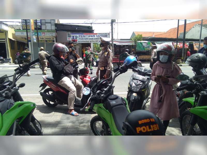 78 Orang di Bojonegoro Terjaring Operasi Yustisi Protokol Kesehatan COVID-19, 4 Orang Reaktif