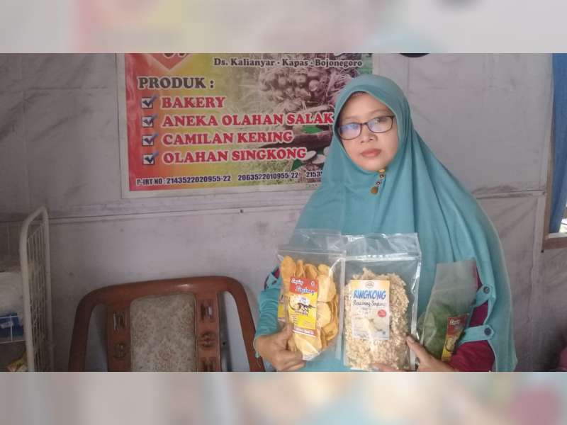 IRT di Bojonegoro Ini Sukses Kombinasikan Olahan Singkong dengan Ragam Tanaman Lain