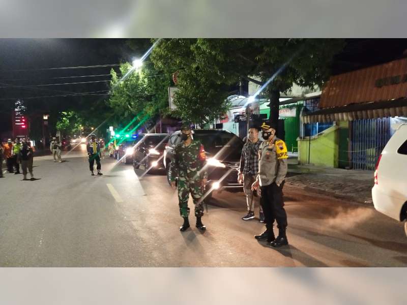 Sukseskan Program Jateng di Rumah Saja, Aparat di Blora Patroli di Tempat Keramaian