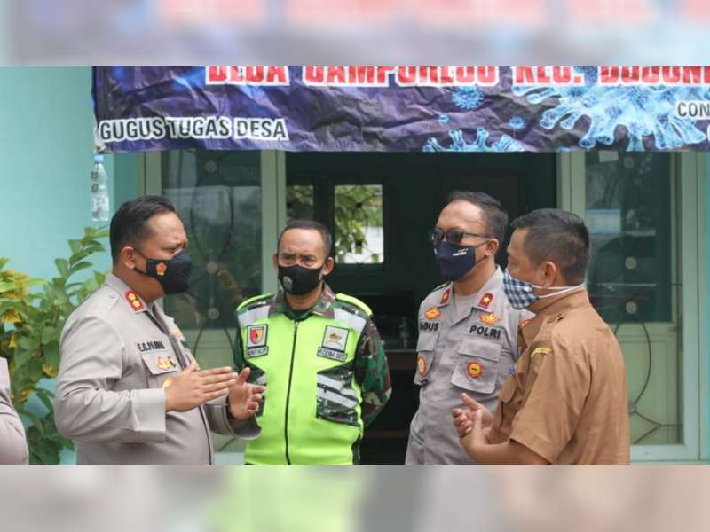 Kapolres Bojonegoro: Kampung Tangguh Semeru Jadi Solusi Penanganan Pandemi COVID-19