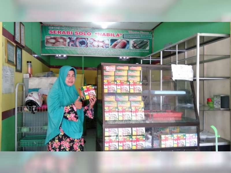 Mantan Perawat di Bojonegoro ini Kini Tekuni Usaha Jualan Serabi Solo