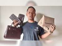 Selama Pandemi, Perajin Kulit Asal Kapas, Bojonegoro, per Bulan Masih Produksi Puluhan Tas