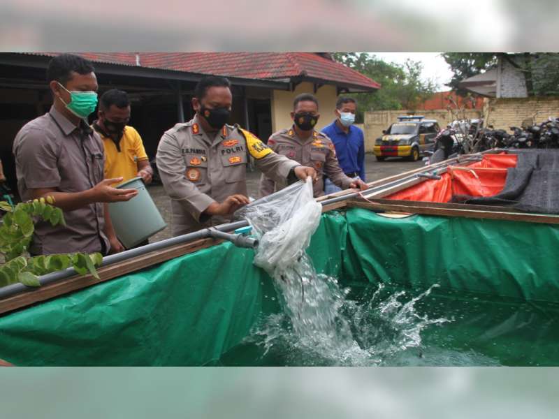 Ini Cara Polres Bojonegoro dan Polsek Jajaran Dukung Program Ketahanan Pangan