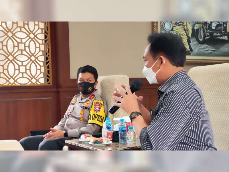 Kapolda Jatim Ajak AMSI Bersama Perangi Hoax