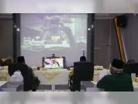 Forkopimda Bojonegoro Ikuti Launching Gerakan Santri Bermasker Secara Virtual