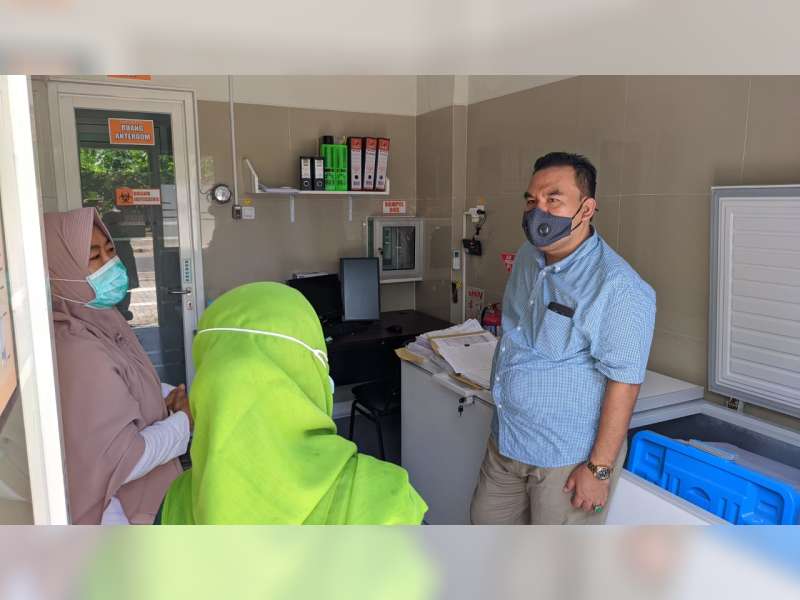 Sehari Setelah Dilantik, Bupati Blora Tinjau Laboratorium Kesehatan