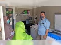 Sehari Setelah Dilantik, Bupati Blora Tinjau Laboratorium Kesehatan