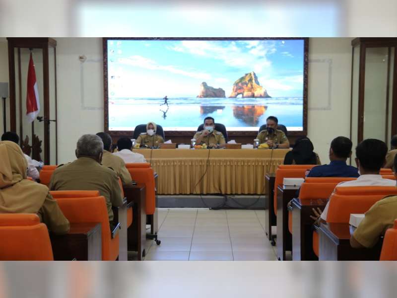 Percepat Pembangunan, Bupati dan Wakil Bupati Blora Gelar Rakor, Bahas Program 99 Hari