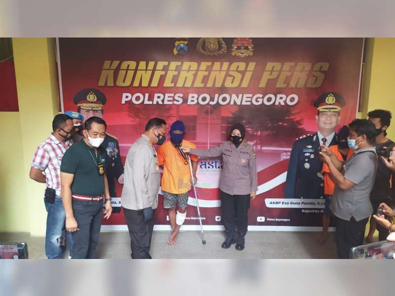 DPO Selama 2 Tahun, Pelaku Pencurian Dilumpuhkan Polres Bojonegoro