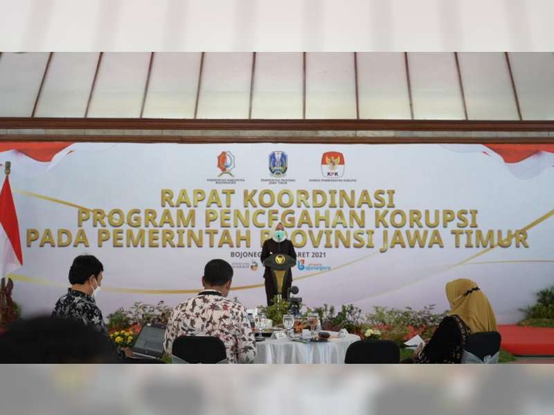 Rakor Pencegahan Tindak Pidana Korupsi Digelar di Bojonegoro