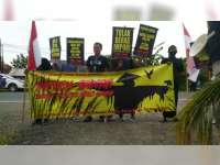 Aliansi Petani Blora Gelar Aksi Damai, Tuntut Anjloknya Harga Gabah