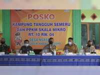 Kapolres Bojonegoro Cek Kesiapan Posko PPKM Skala Mikro di Kecamatan Ngasem
