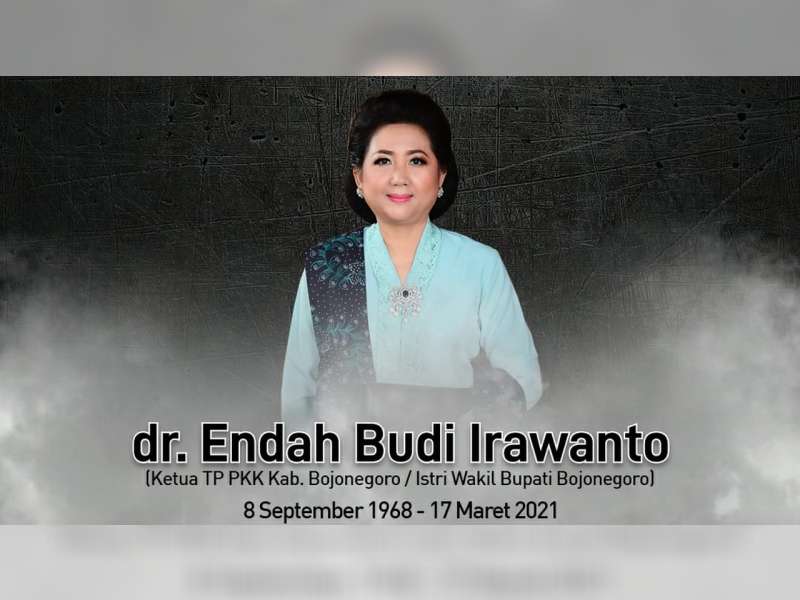 dr Endah Wahyu Utami, Istri Wakil Bupati Bojonegoro, Meninggal