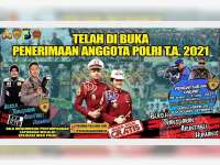 Polri Buka Pendaftaran Penerimaan Anggota Tamtama, Bintara, dan Taruna Akpol 2021