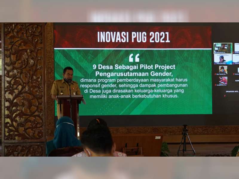 Bupati Blora Dorong DPRD Segera Bahas Raperda Pengarusutamaan Gender