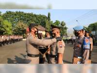 Kapolres Tuban Pimpin Sertijab Kasat Reskrim dan Kapolsek Jajaran