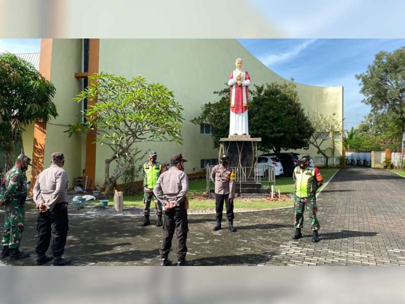 Pasca-Ledakan Bom Makassar, Polres Blora Tingkatkan Pengamanan Tempat Ibadah