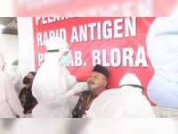 Persiapan Pembelajaran Tatap Muka, Ratusan Guru di Blora Ikuti Rapid Antigen