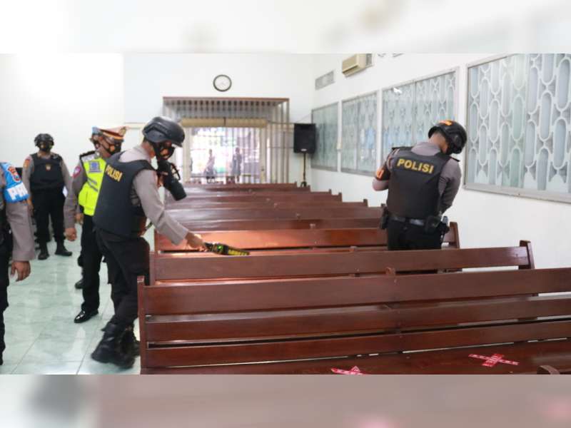 Jelang Paskah, Polres Bojonegoro Tingkatkan Pengamanan Gereja