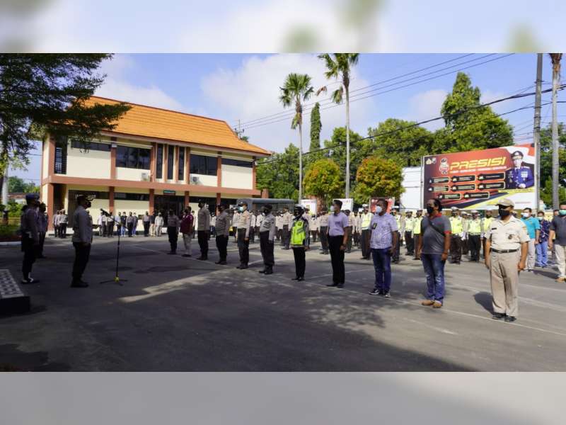 Kapolres Bojonegoro Pimpin Apel Siaga Pengamanan Paskah