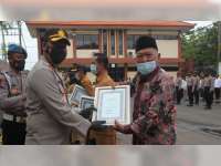 Kapolres Bojonegoro Apresiasi Kinerja Kades dan Ketua RT dalam Menangani COVID-19