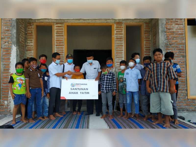 Pertamina Peduli Silaturahmi ke Panti Anak Yatim dan Pondok Pesantren