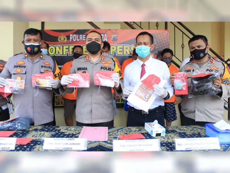 Operasi Antik 2021, Polres Blora Ungkap 4 Kasus Narkoba dengan 4 Tersangka