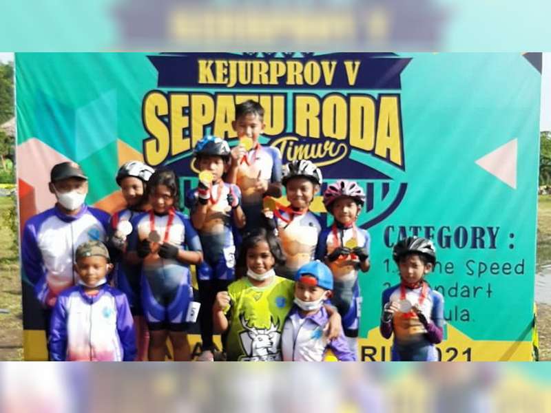 Atlet Sepatu Roda Bojonegoro Raih 10 Medali dalam Kejuaraan di Lumajang