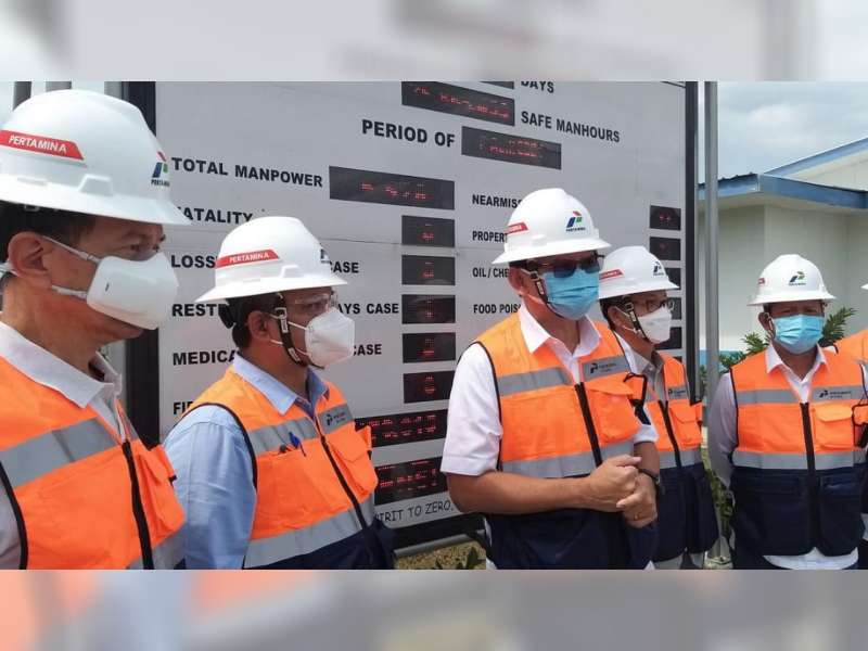 Komisaris Utama Pertamina, Ahok, Lakukan Kunjungan Kerja ke Proyek JTB di Bojonegoro
