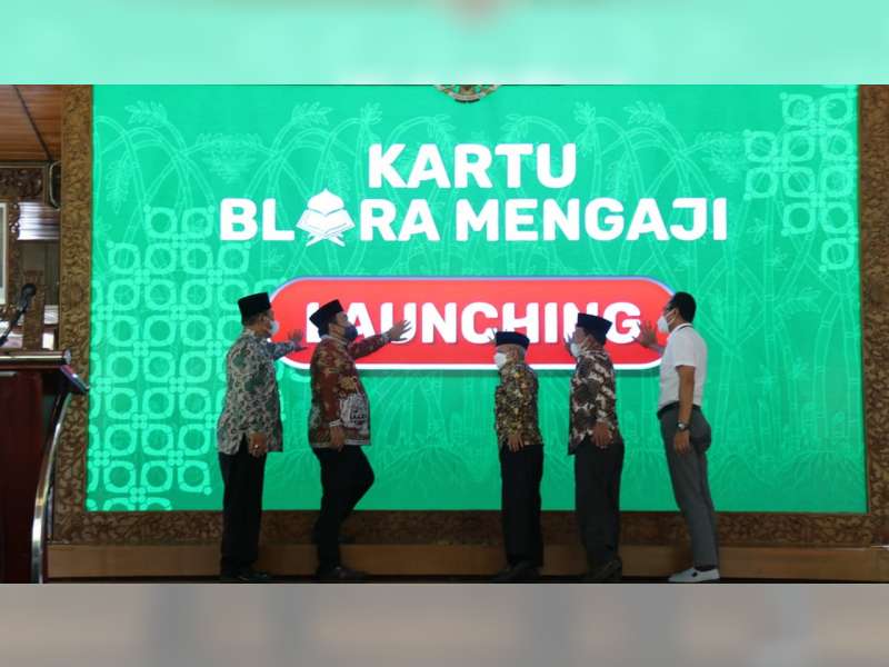 Sekjen Kementerian Agama RI Hadiri Launching Kartu Blora Mengaji