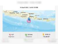 Guncangan Gempa di Malang Dirasakan Warga Bojonegoro