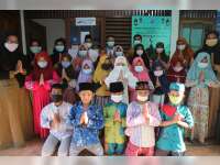 Siswa-Siswi Antusias Mengikuti Pesantren Kilat Kampung Ilmu