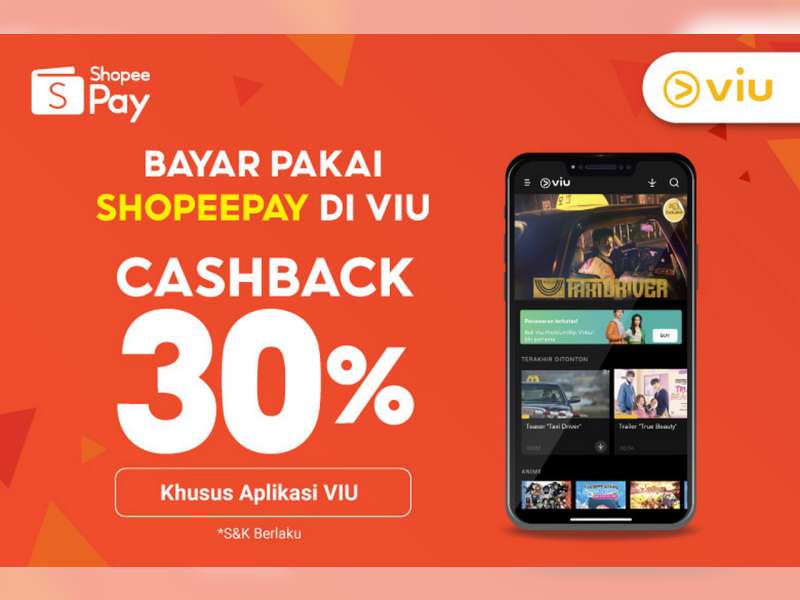 ShopeePay Gandeng Viu, Mudahkan Akses Jutaan Masyarakat Indonesia untuk Menikmati Hiburan Terbaik Asia