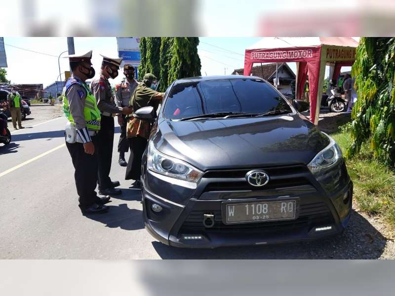 Petugas Gabungan di Blora Perketat Penjagaan Perbatasan Jateng-Jatim