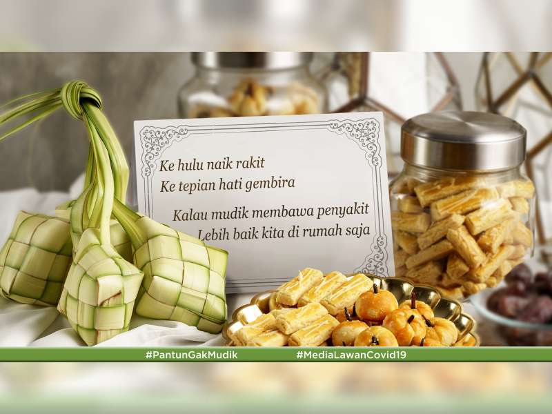 Kampanye 'Pantun Gak Mudik', Cegah Ledakan COVID-19