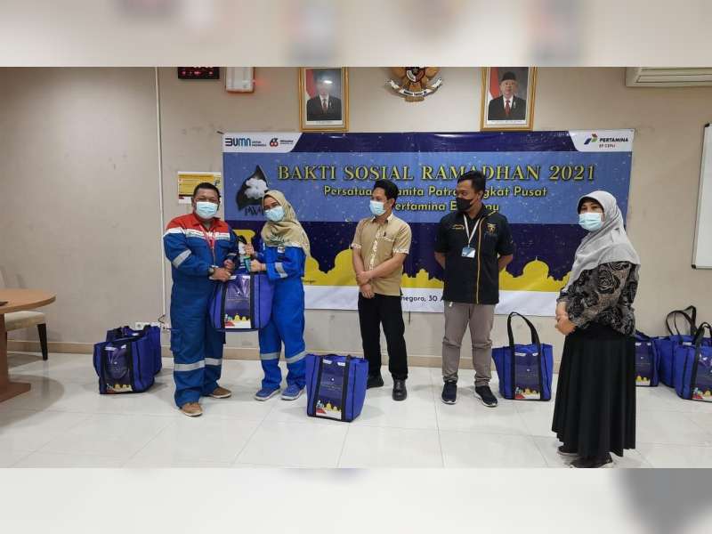 Bulan Ramadan, Persatuan Wanita Patra Pertamina EP Cepu Gelar Bakti Sosial