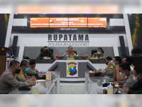 Kapolres Bojonegoro Pimpin Rakor Antisipasi Kerumunan Jelang Idulfitri 1442 H