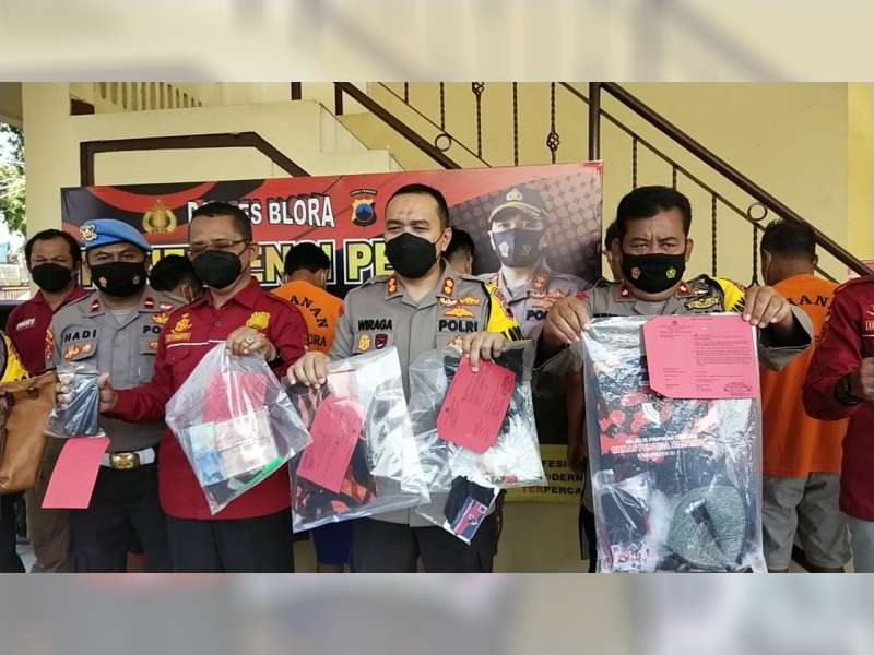 Polisi Tetapkan 6 Tersangka Pelaku Premanisme di Pasar Jepon, Blora, 1 Orang Masih DPO