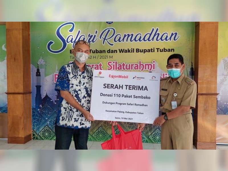 Dukung Masyarakat di Wilayah Operasinya, EMCL Salurkan Bantuan 1.320 Paket Sembako