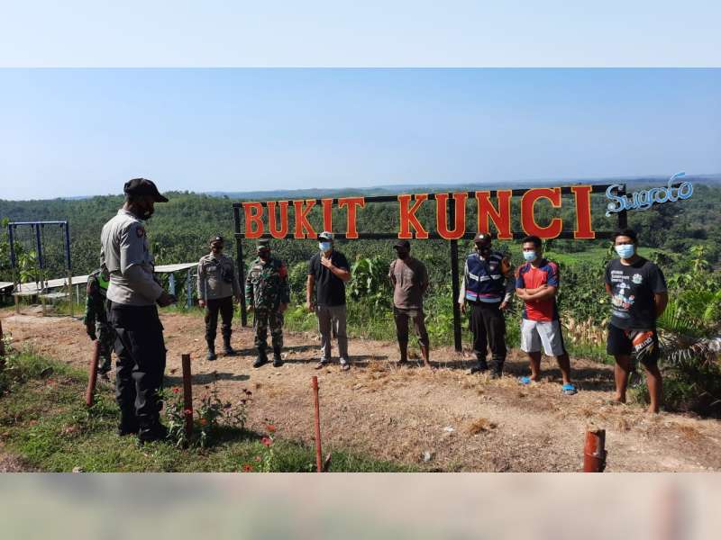 Libur Lebaran, Wisata Bukit Kunci di Blora Terapkan Protokol Kesehatan dengan Ketat