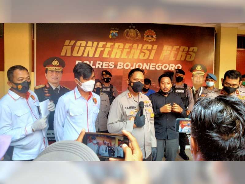 Seorang Pelaku Penipuan dengan Modus Gendam, Diamankan Polres Bojonegoro