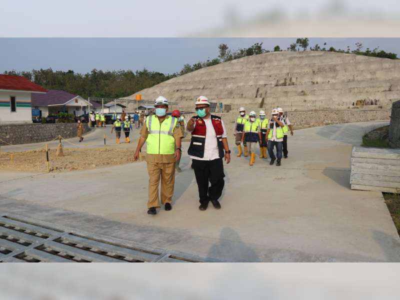 Bupati Blora Tinjau Pembangunan Bendungan Randugunting di Kecamatan Japah