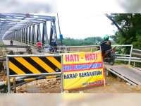 Perbaikan Jembatan Glendeng, Penghubung Tuban-Bojonegoro, Ditargetkan Rampung dalam 4 Bulan