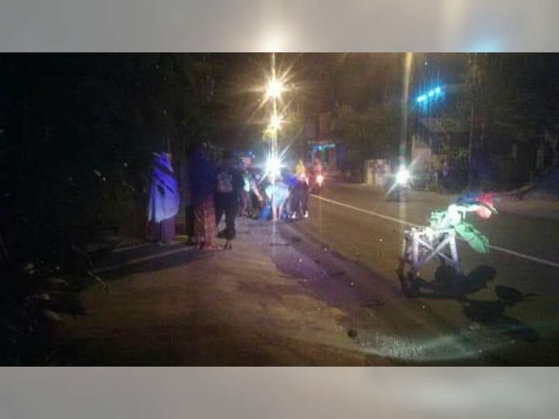 Kecelakaan di Rengel, Tuban, Seorang Pemotor Meninggal Dunia di TKP
