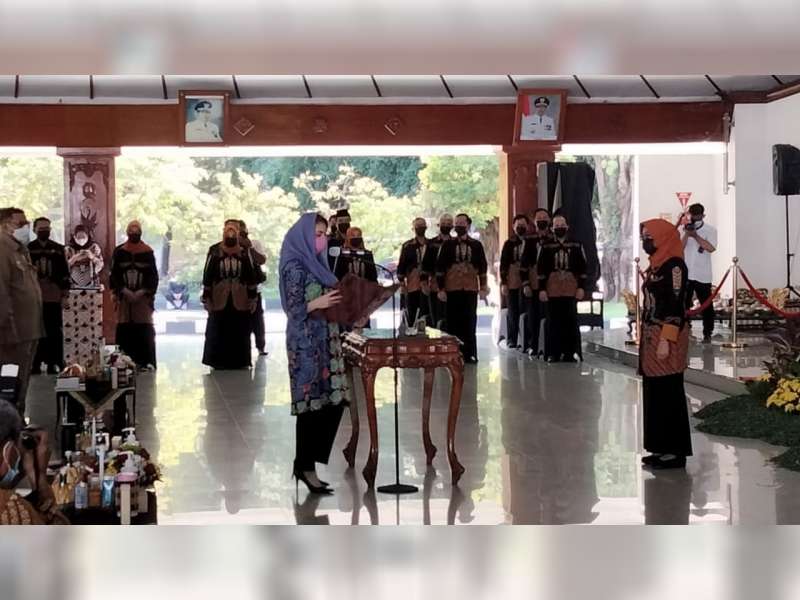 Ketua Dekranasda Jatim, Arumi Bachsin, Lantik Pengurus Dekranasda Kabupaten Bojonegoro