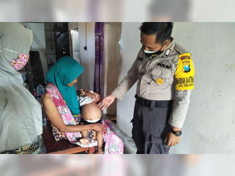 Butuh Uluran Tangan, Sejak Umur 3 Bulan, Balita di Bojonegoro Ini Menderita Kanker Ginjal