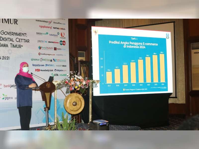 Gubernur Khofifah Tekankan Digitalisasi Jadi Faktor Penting Pelayanan Publik dan Pertumbuhan UMKM