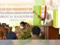 Tingkatkan Partisipasi Masyarakat dalam Pembangunan, Pemkab Bojonegoro Gelar Pembinaan Pengurus RT